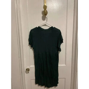 Boon Collection Women's Size Large Green Short Sleeve Dress